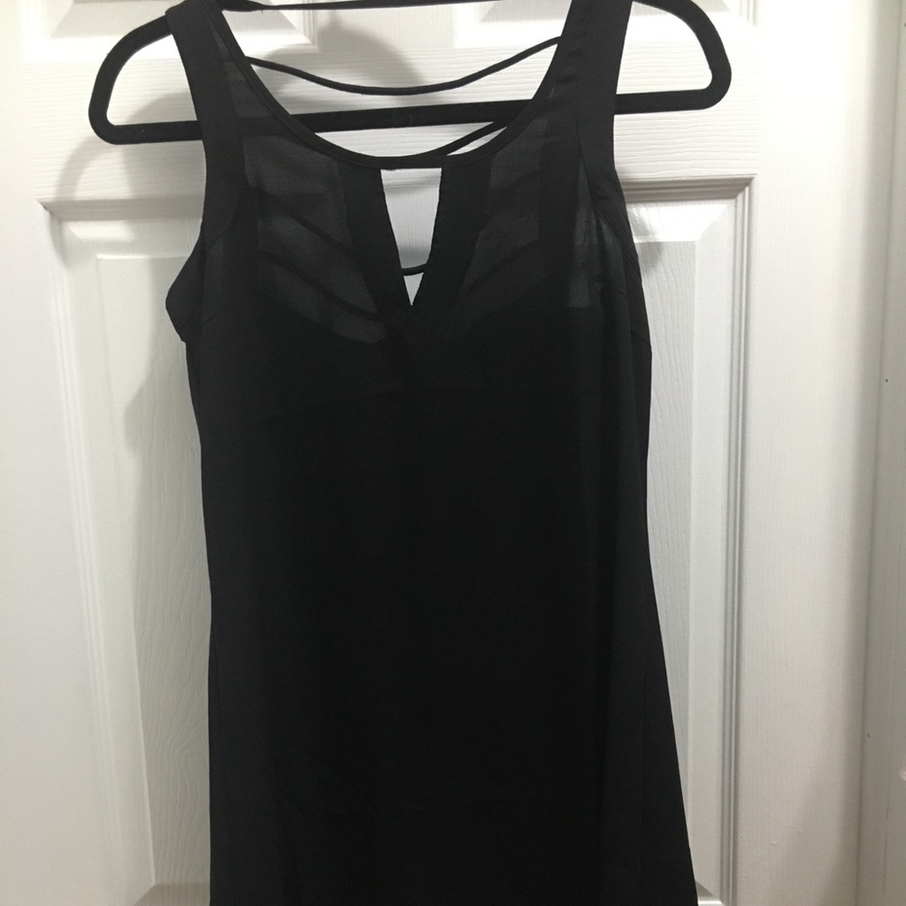 A cocktail dress